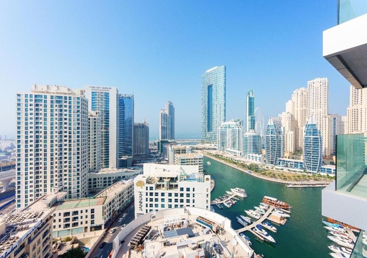 Dubai Marina Walk Gem Modern Apartments With Pool & Gym Access, Steps To Beach & Metro Managed By Sunnyhomes Kültér fotó